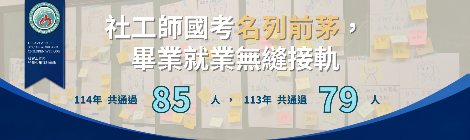 Link to 社工師國考名列前茅